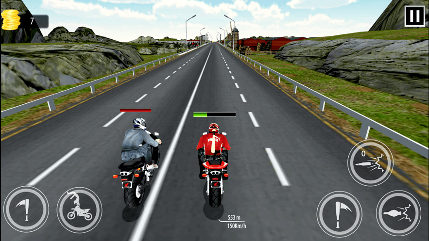 自行车攻击摩托车赛车游戏ios苹果版