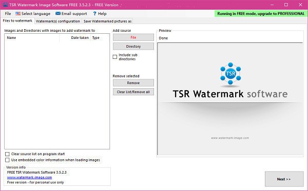 TSR Watermark Image°