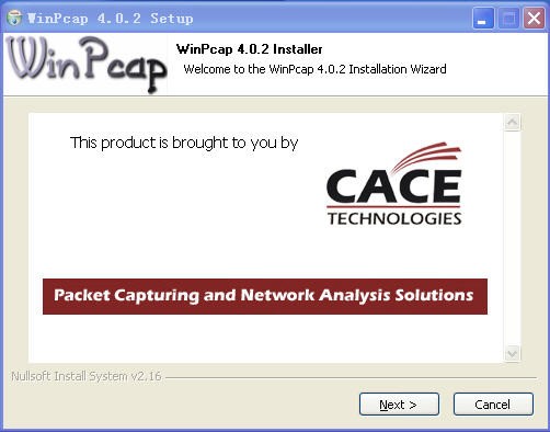 WinPcap°