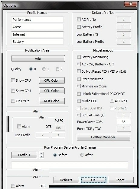 ThrottleStopİ